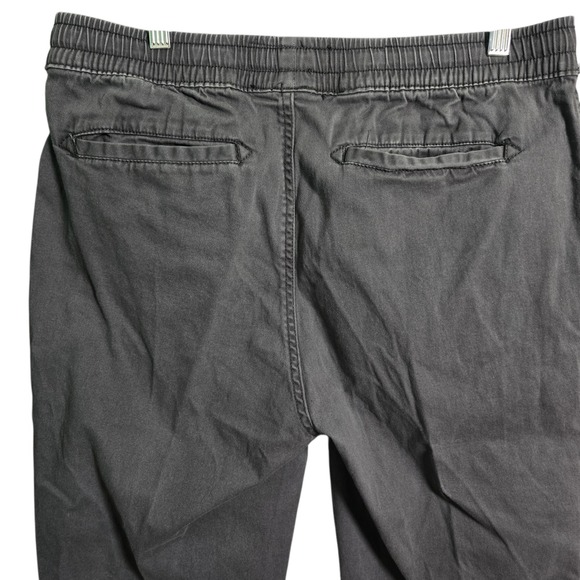 Iron Co Mens Jogger Pants Elastic Waist Drawstring Cargo Style Gray Size M 32 34 - Picture 8 of 12